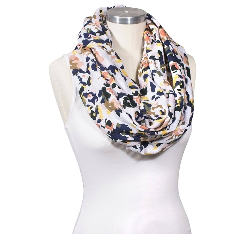 Bebe au Lait Premium Muslin Nursing Scarf Lightweight Breathable Cotton Geo
